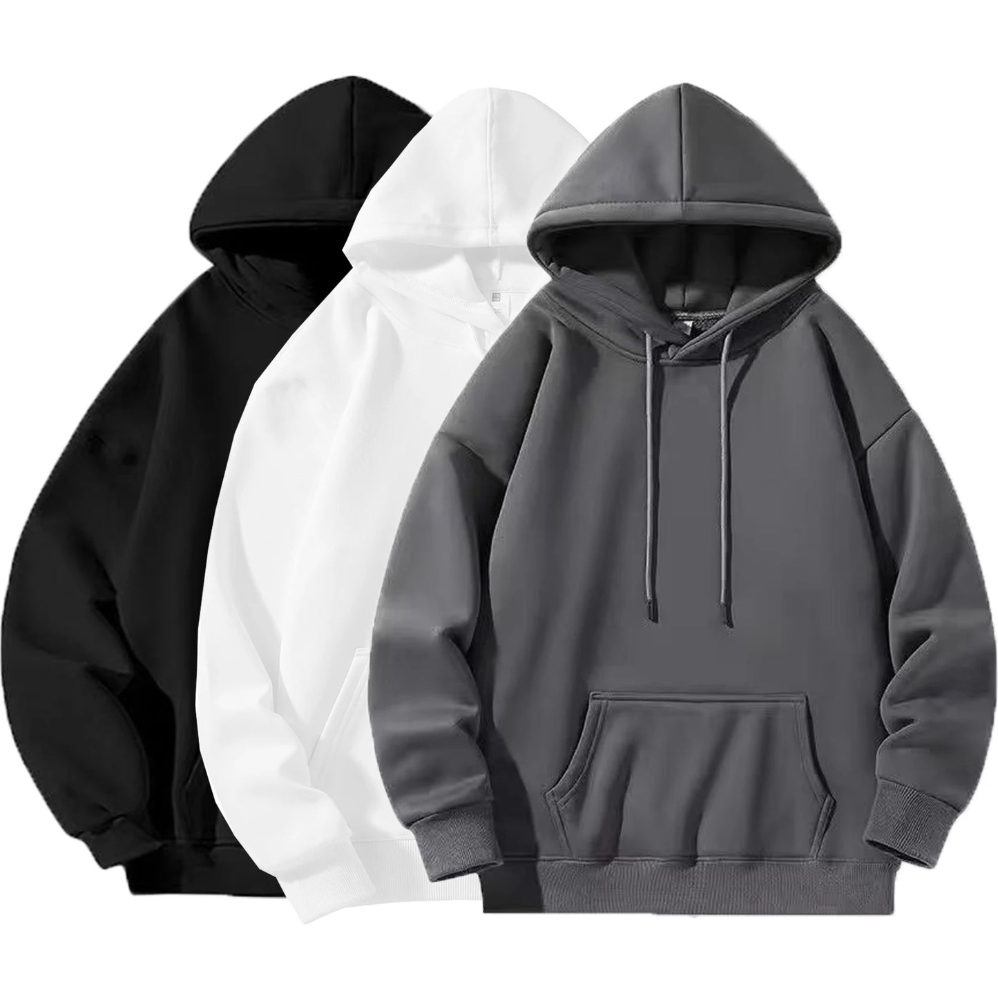 270g Heavyweight Fit Hooded Sweatshirt Comfortable Casual Wear for Men and Women Autumn Winter Travel Top