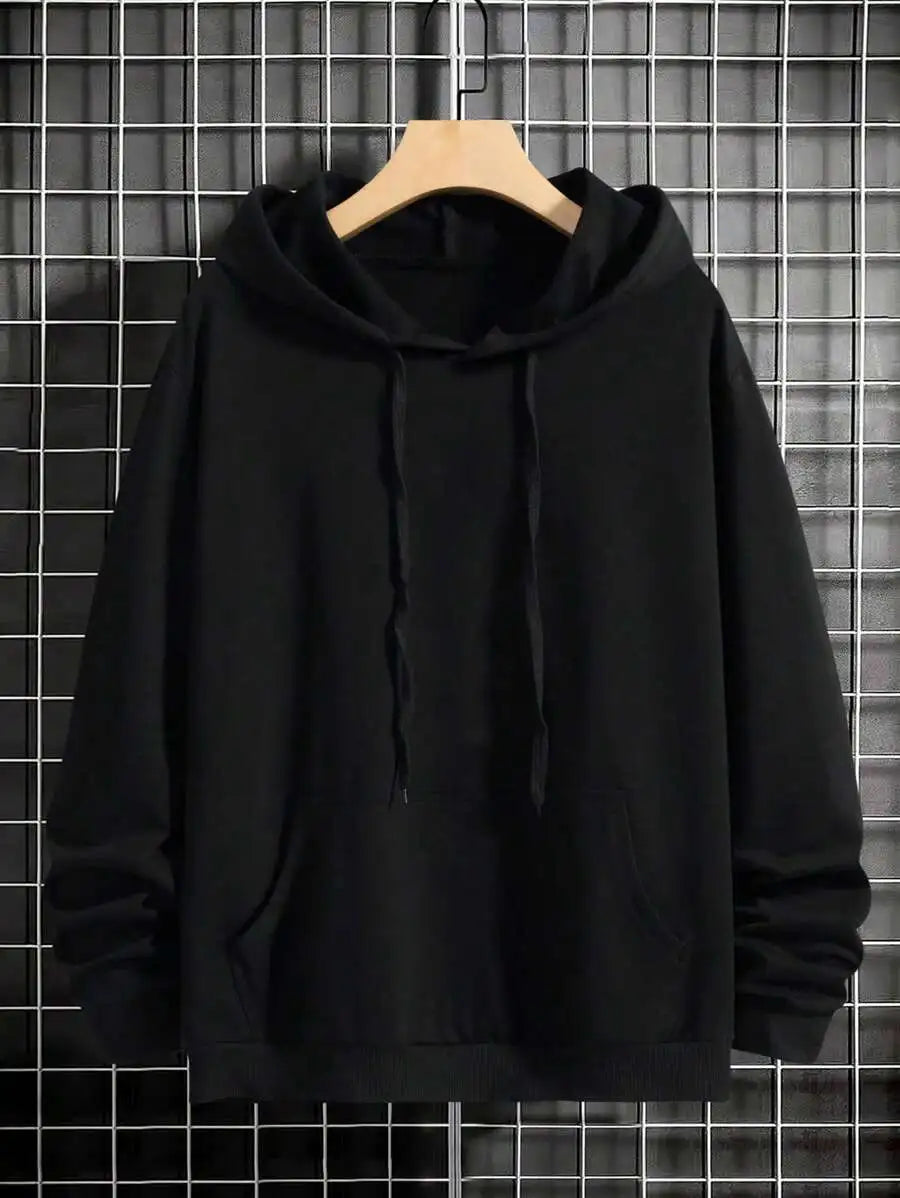 New High Quality Men's Streetwear Butterfly Graphic Print Cotton Soft Outdoor Sports Hoodie