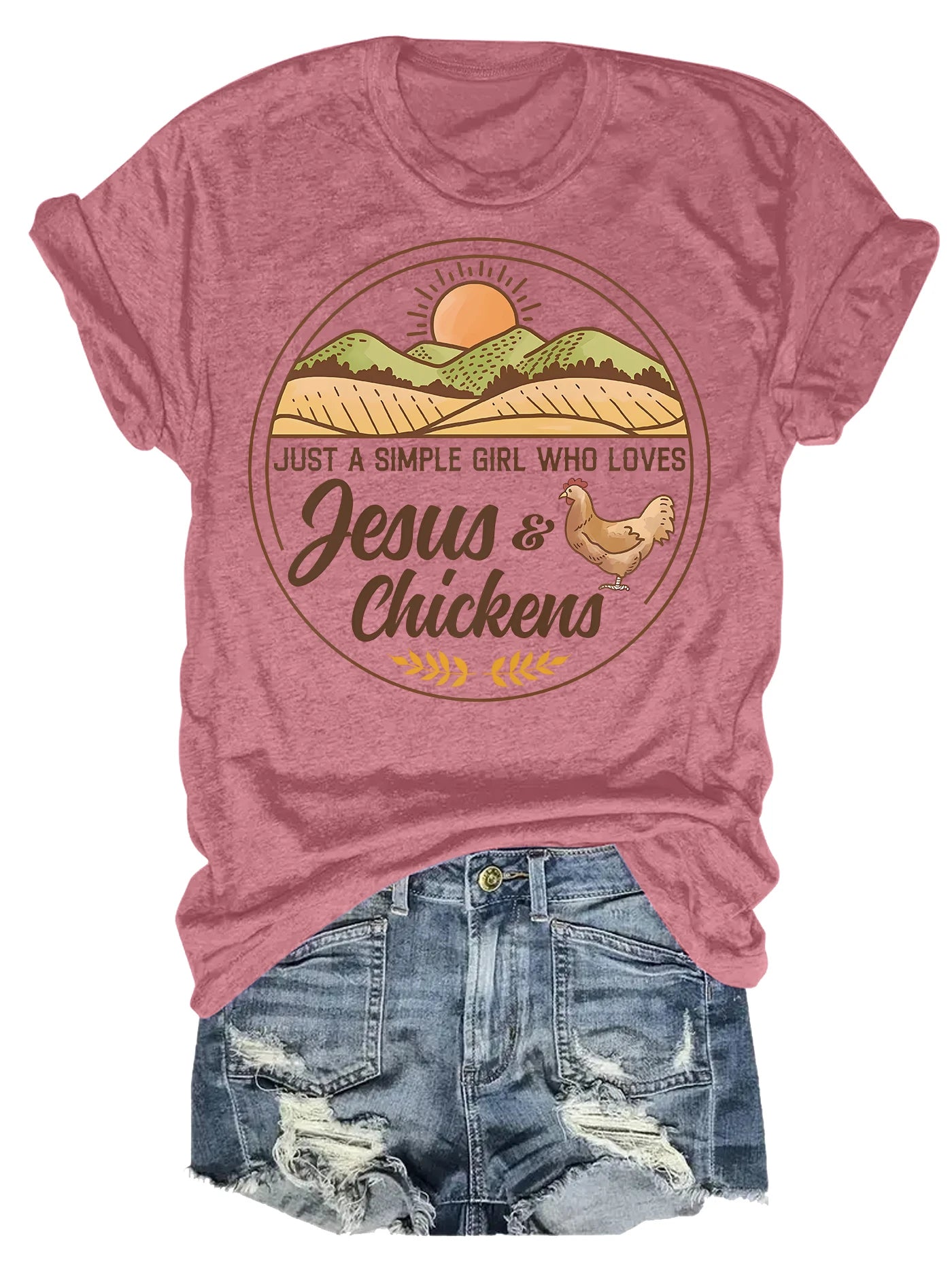 Spring And Summer Christmas Printed T Shirt Casual Short Sleeve Round Neck T Shirt Fashion Women's Clothing