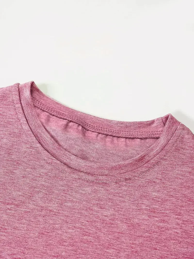 Spring And Summer Christmas Printed T Shirt Casual Short Sleeve Round Neck T Shirt Fashion Women's Clothing