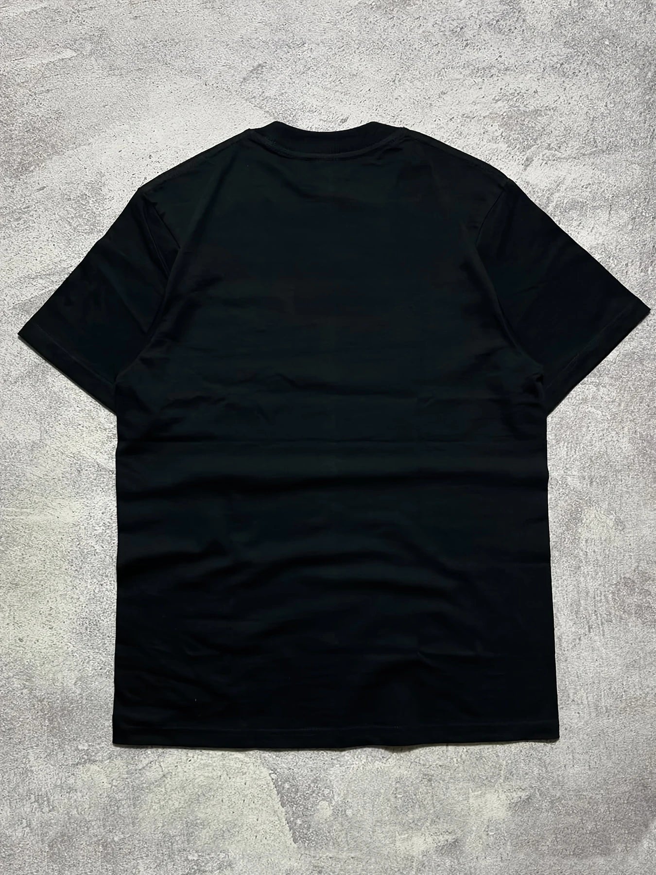 Faith Theme Jesus Pattern 200g Cotton Men's Black Short Sleeve T Shirt