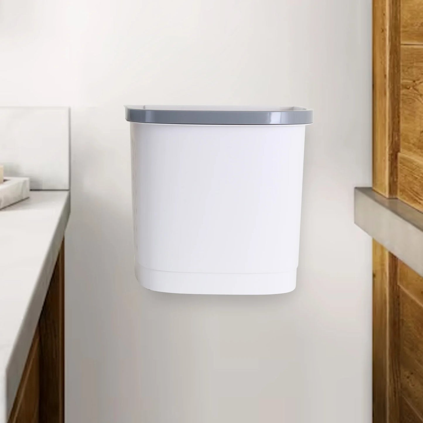 Removable Household Laundry Basket with Wheels 2 Tier Rolling Hamper Eco-Friendly Classic Style