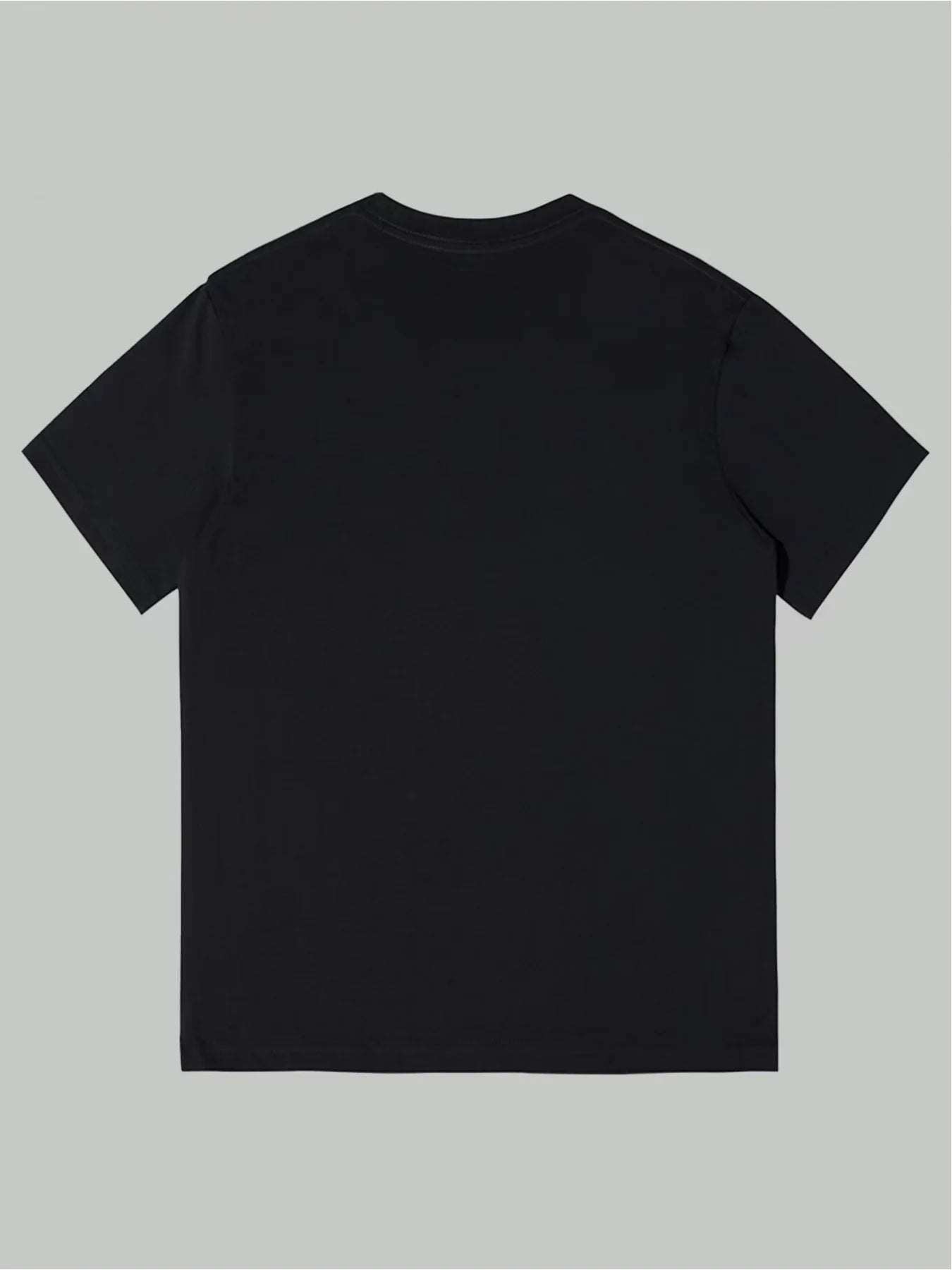 Goat Dept Men's Casual Oversized Letter Print T-Shirt Trendy Round Neck Short Sleeve Tee for Summer