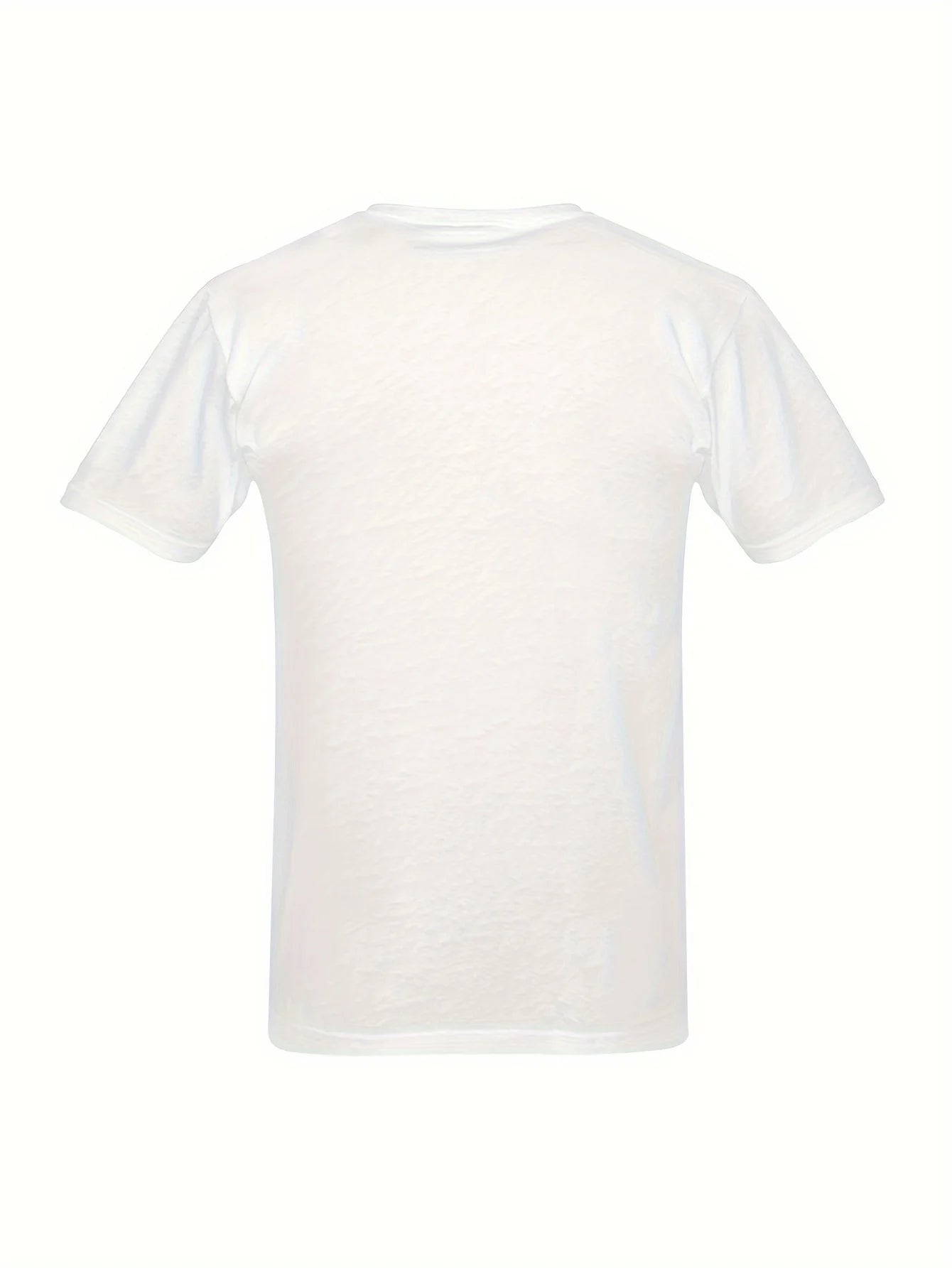 Men's American Flag USA Letter Print T-Shirt 100 Percent Cotton Crew Neck Short Sleeve Tee Casual Streetwear