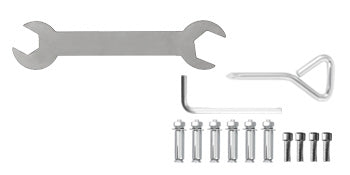 VEVOR Stainless Steel Adjustable Stair Railing for 3 to 5 Steps Level Surface Safety Handrail