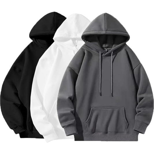 270g Heavyweight Fit Hooded Sweatshirt Comfortable Casual Wear for Men and Women Autumn Winter Travel Top