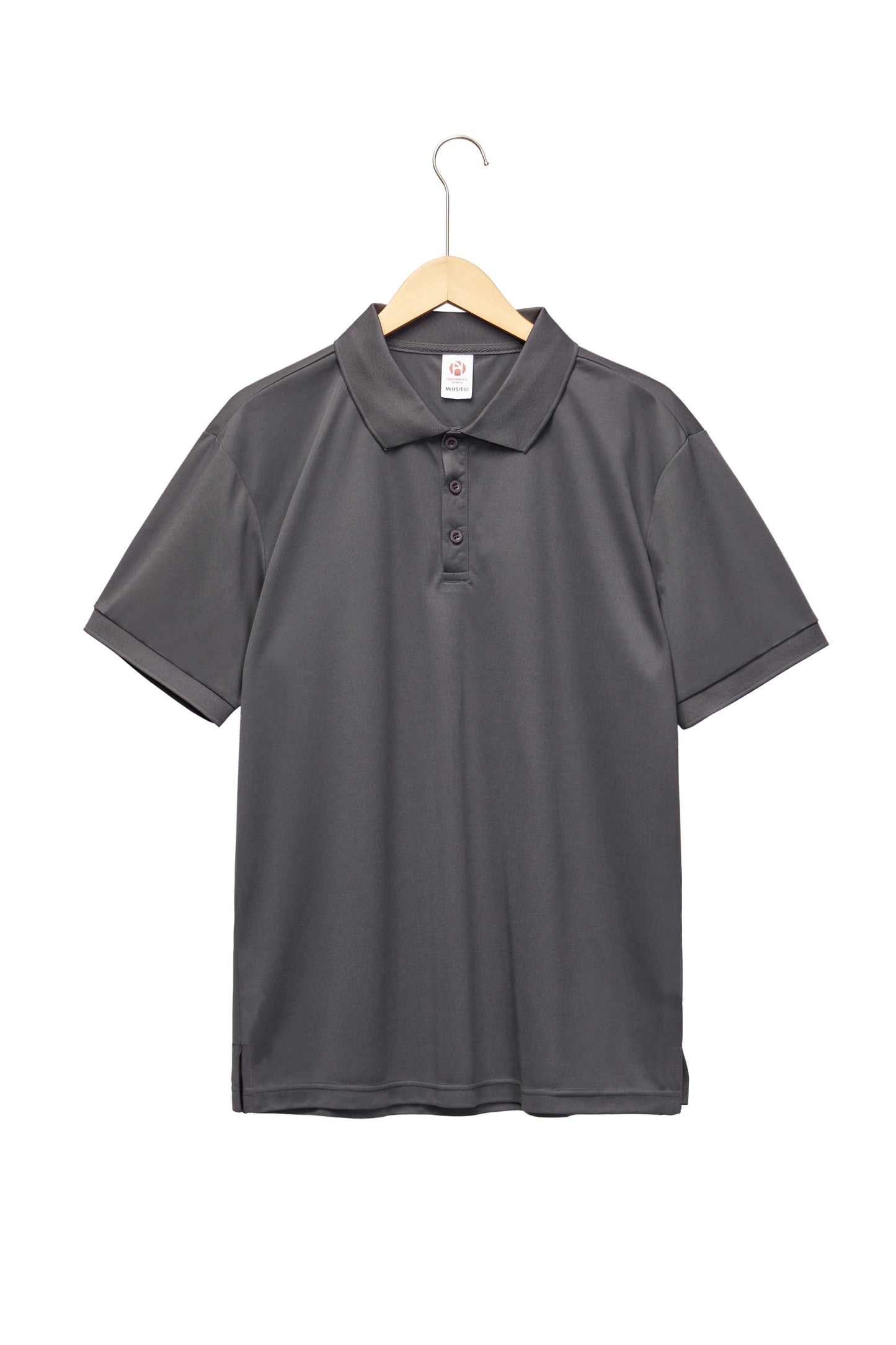 3 Piece Men's Quick Drying Short Sleeved Casual Sports Golf Shirt Moisture Wicking Fitness Top